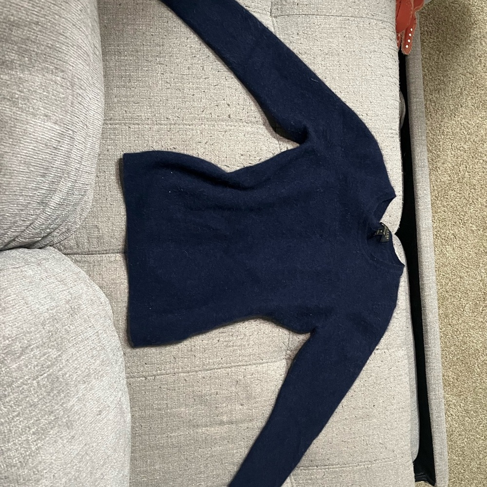 Charter Club Navy Crewneck Women's Sweater